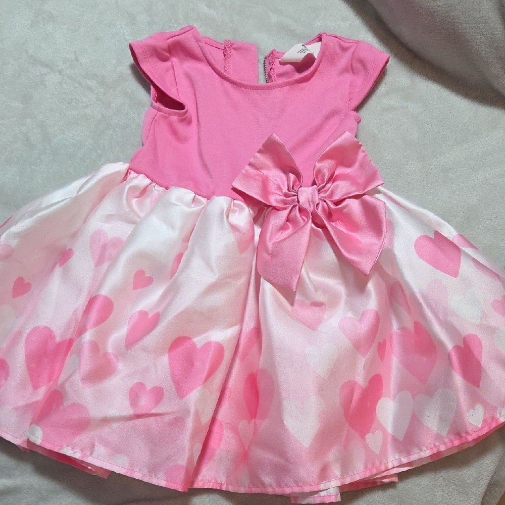 H&M Pink Heart Kids Formal Dress